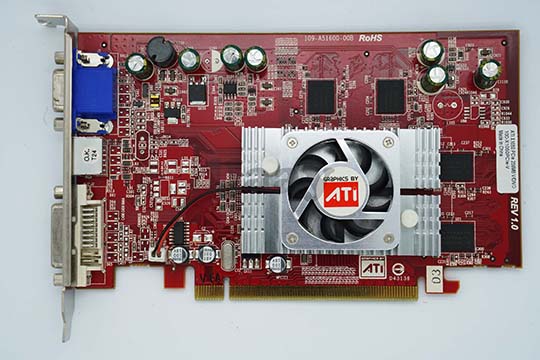 ATI Radeon X1050 128MB 显示卡（ATI Radeon X1050芯片）